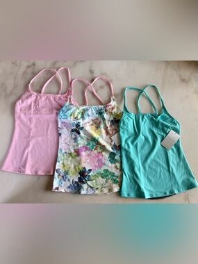 3 lot NEW Capezio Camisole tops - yoga Pilates activewear XS